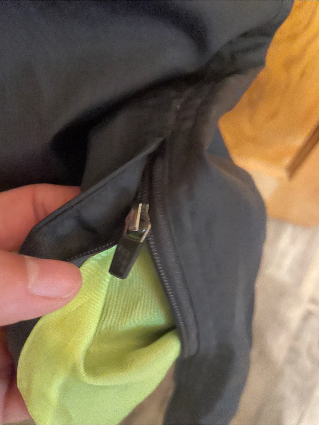Dark Grey Lightweight Nylon Mesh Pants — image 5 of 5